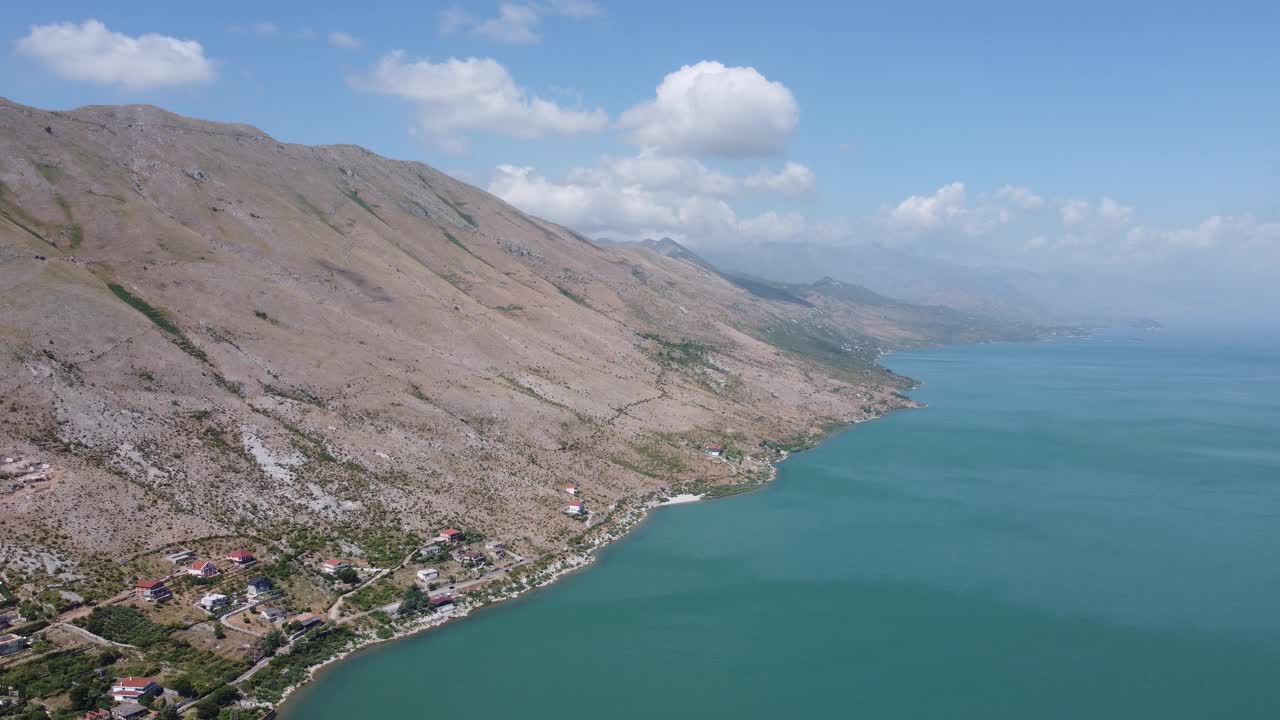 阿尔巴尼亚美丽的山景视频下载