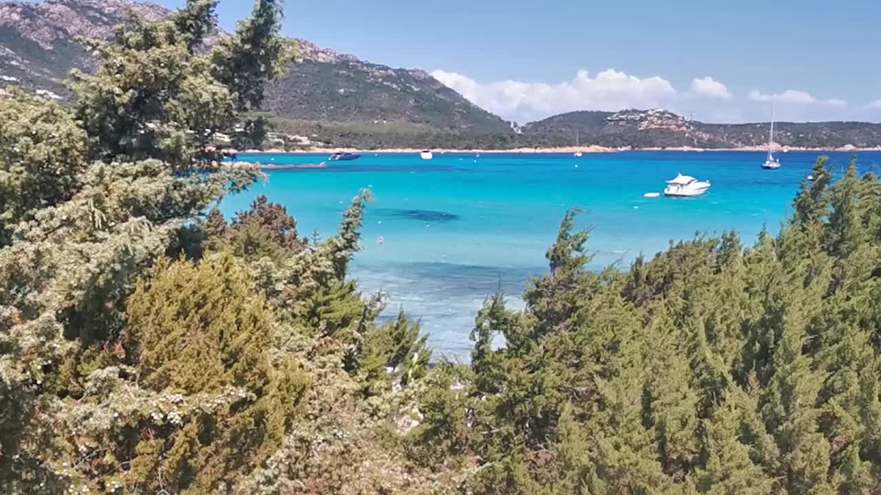 撒丁岛pevero海滩视频下载