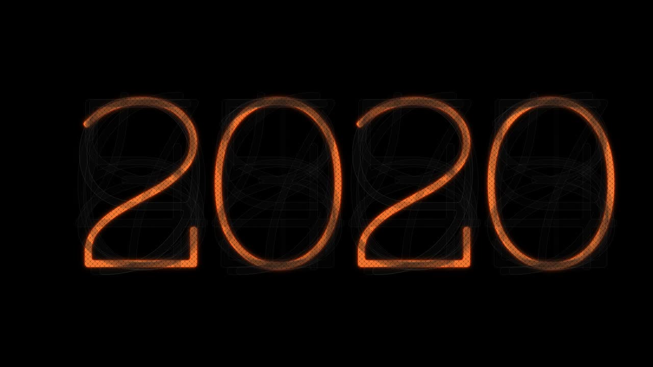 反蒸汽朋克复古灯的年份为2020-2025年。视频素材