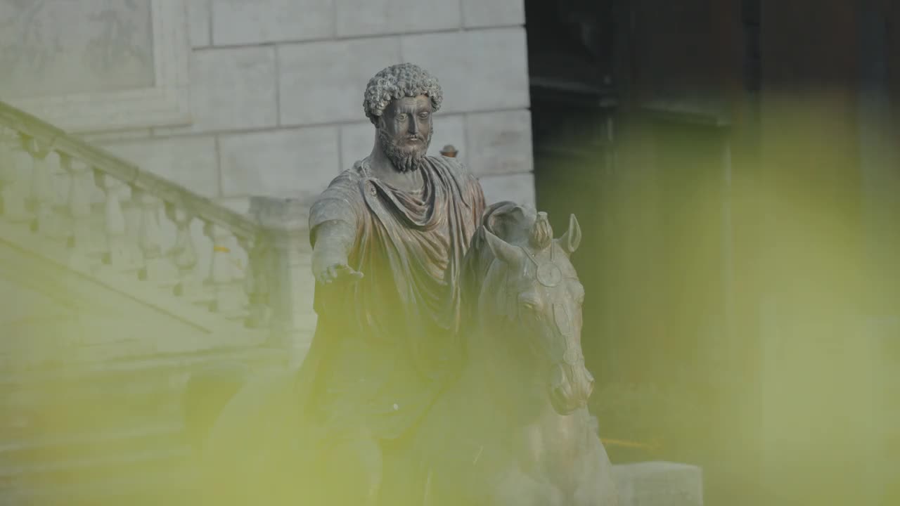 罗马的美景:国会山视频素材