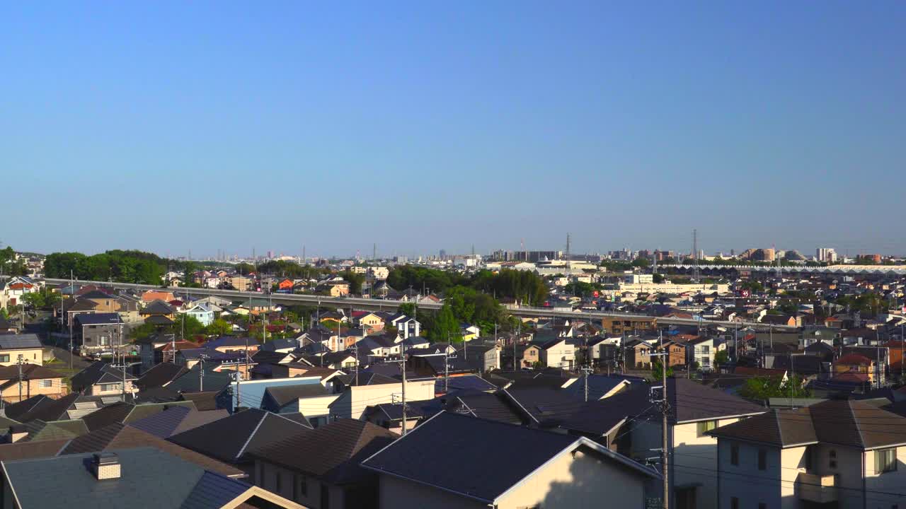 城镇的屋顶视频下载
