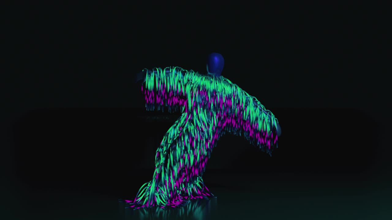 跳舞的男人04视频素材