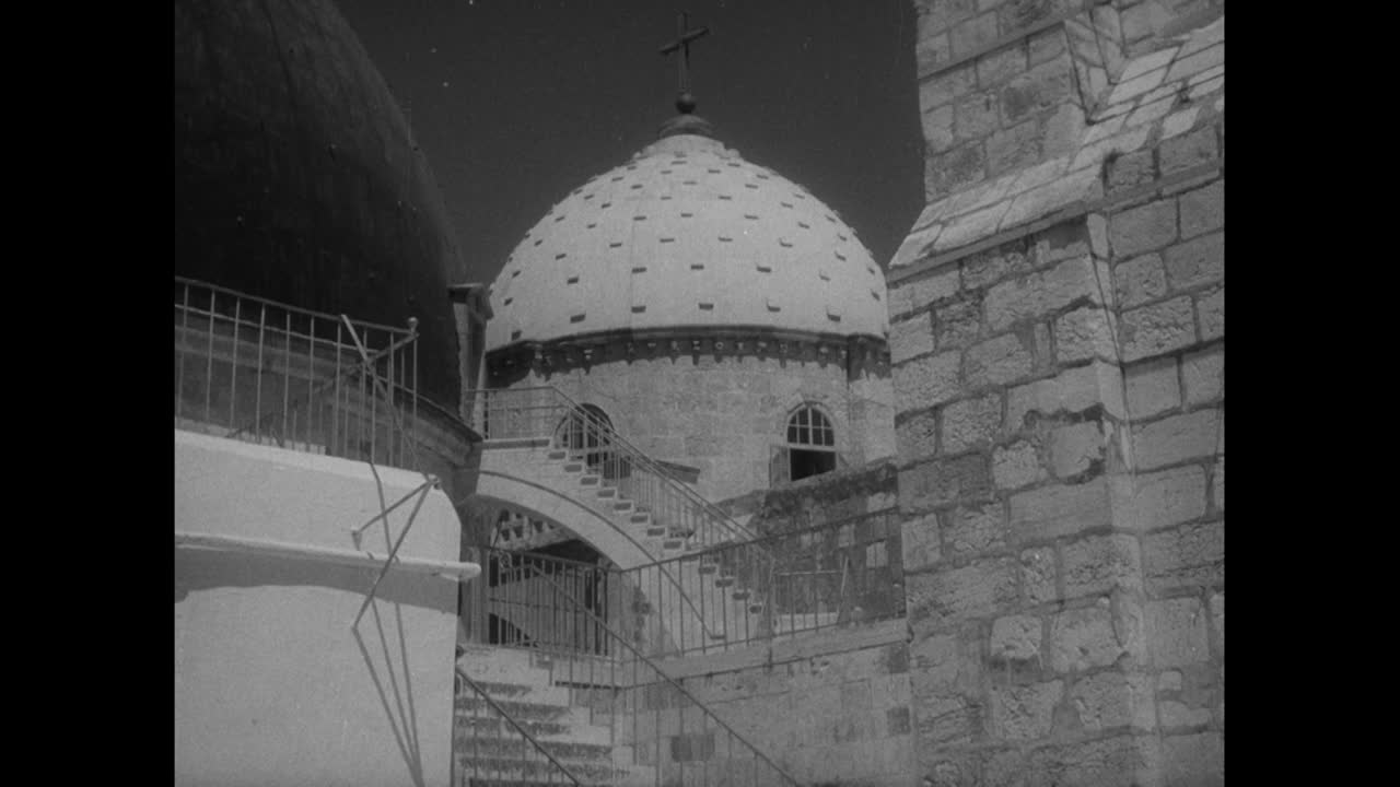 耶路撒冷圣墓教堂;1956视频下载