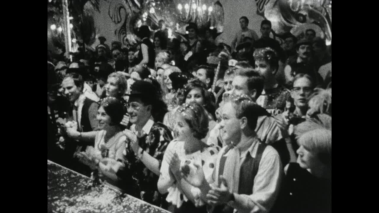 慕尼黑法兴节期间的派对庆祝活动;1966视频素材