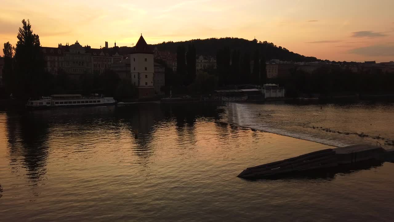 布拉格老城景观-捷克共和国视频素材