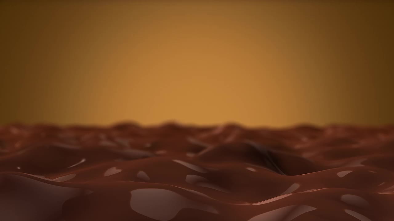 融化的巧克力背景视频下载