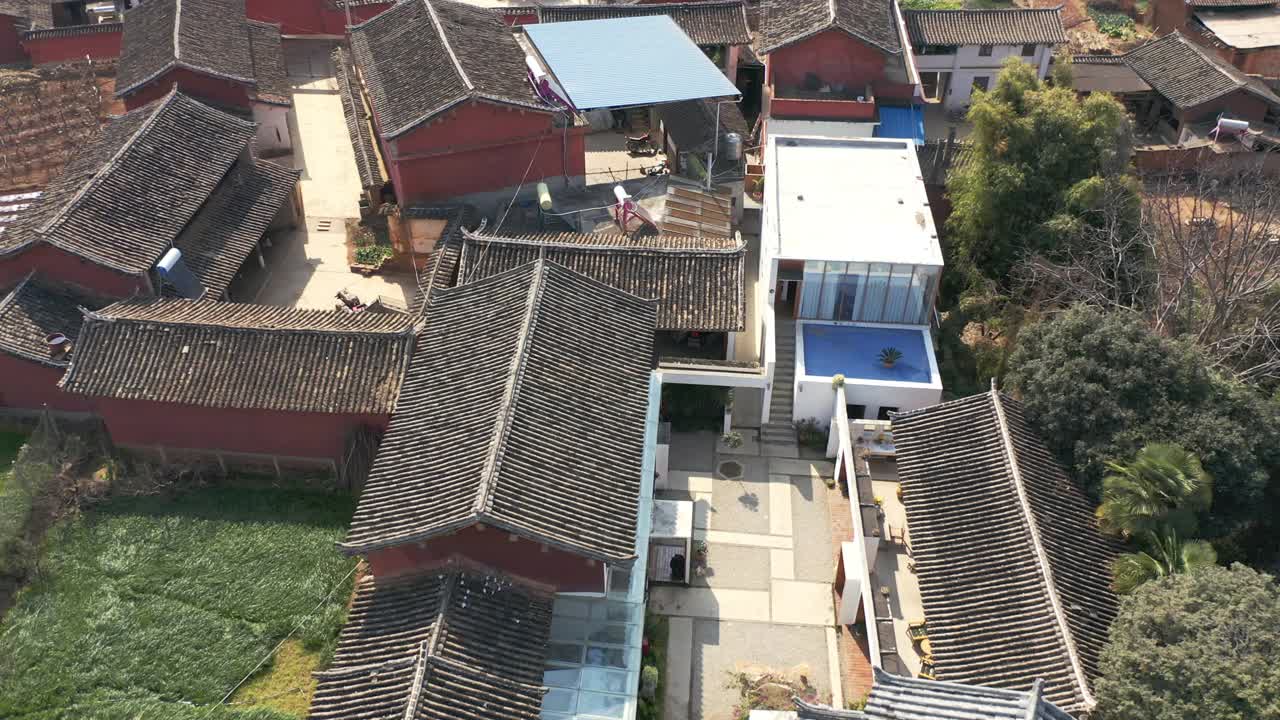 中国四川省伊沙拉村视频素材
