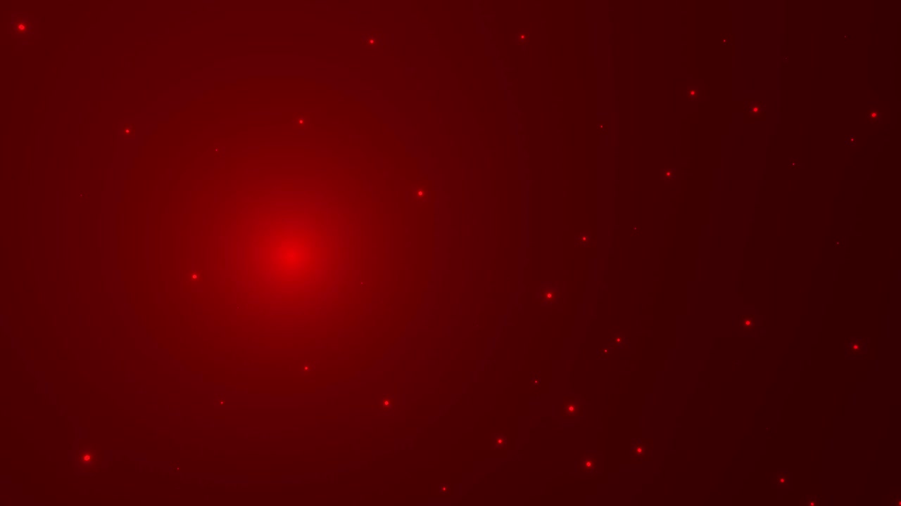 红色霓虹灯星球的诞生视频素材
