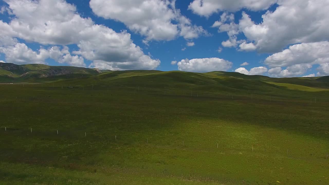 西藏高原地区的航拍影像视频素材