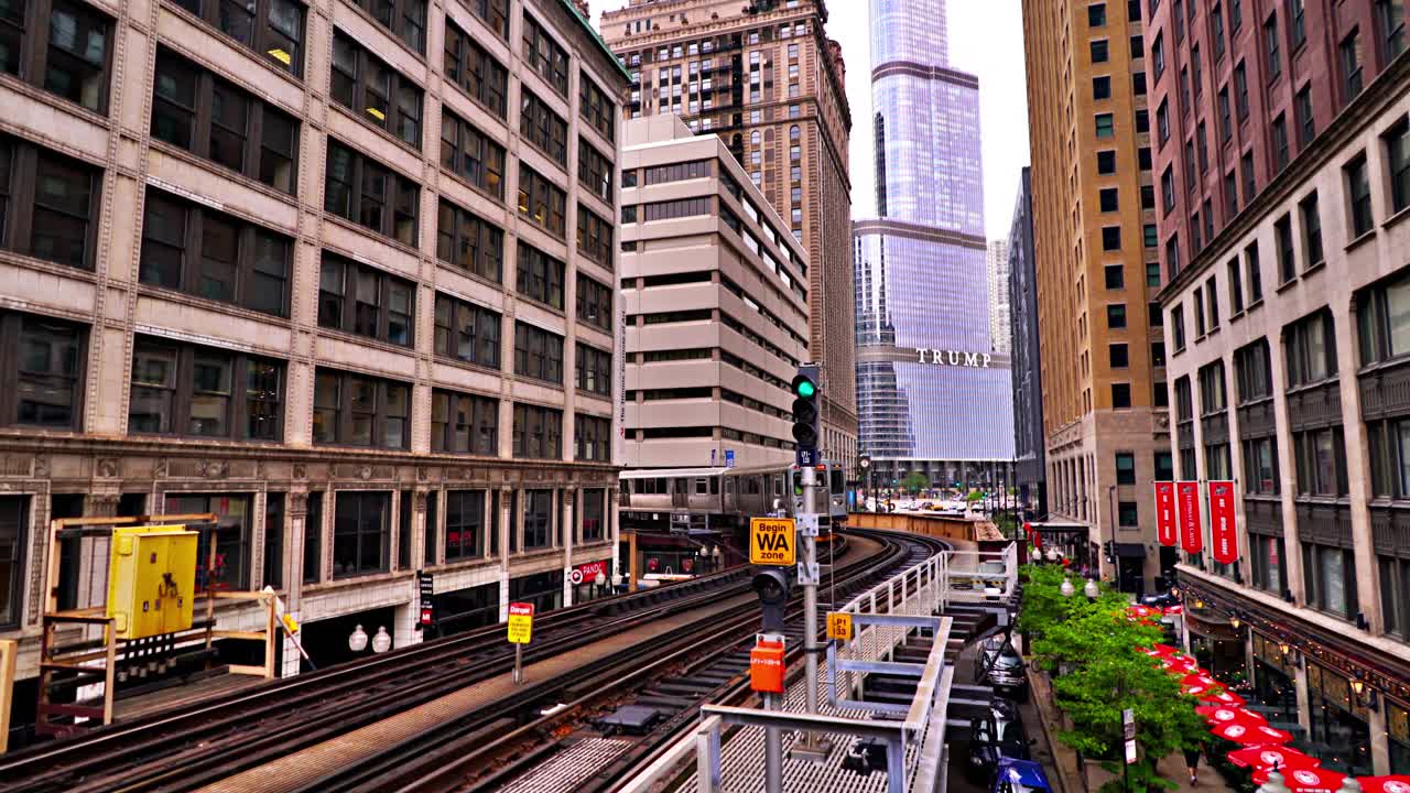 芝加哥。地铁。中部地区。视频下载