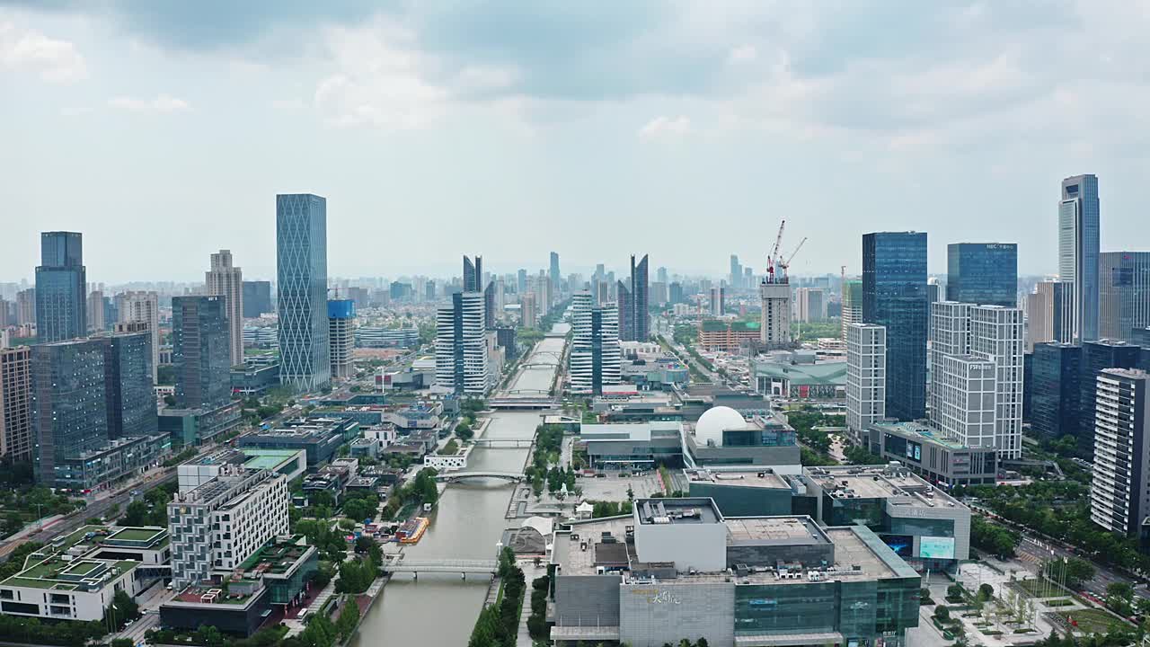宁波鄞州新城天际线视频下载