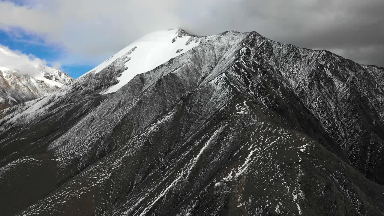 RT/西藏高原冈石卡雪山视频下载