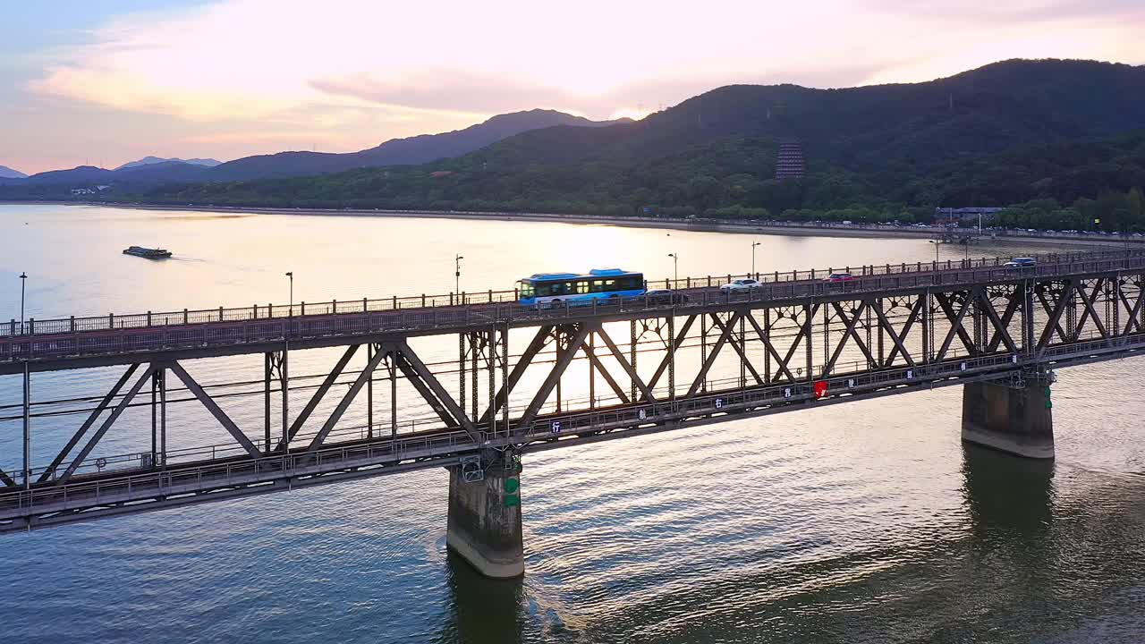 铁路桥梁视频素材