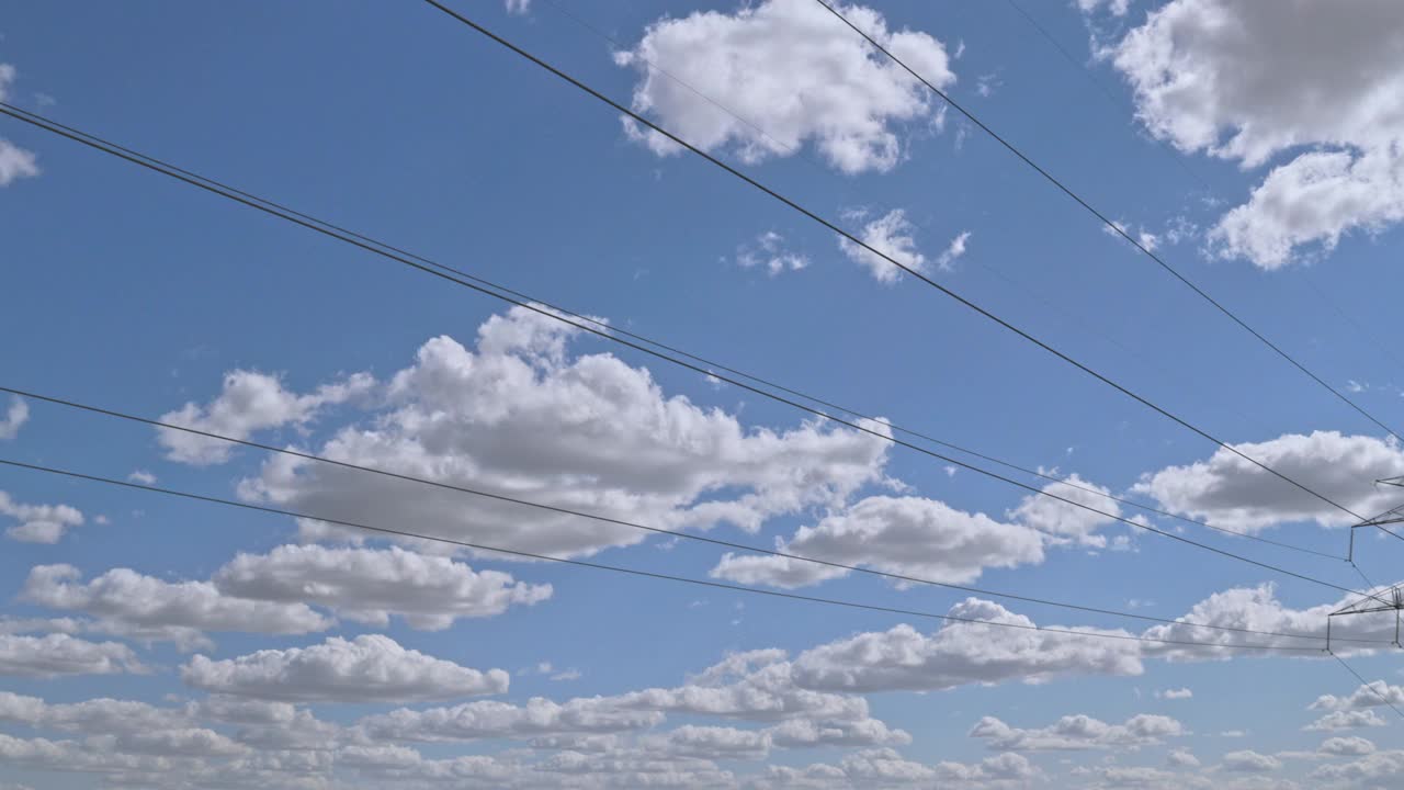 电线杆与云移动视频下载