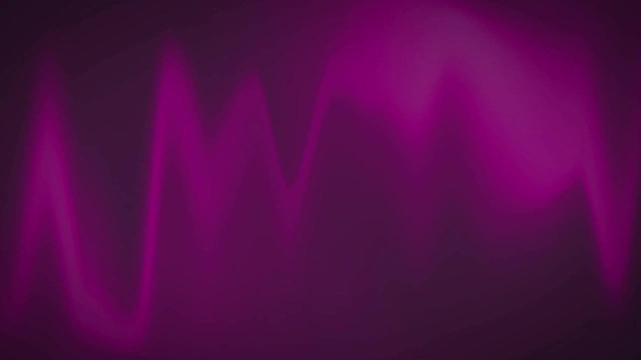 动画的良好氛围文字紫色发光移动背景视频素材