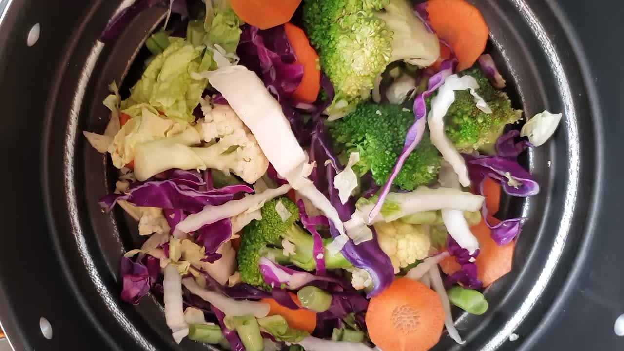 蒸笼蔬菜视频下载