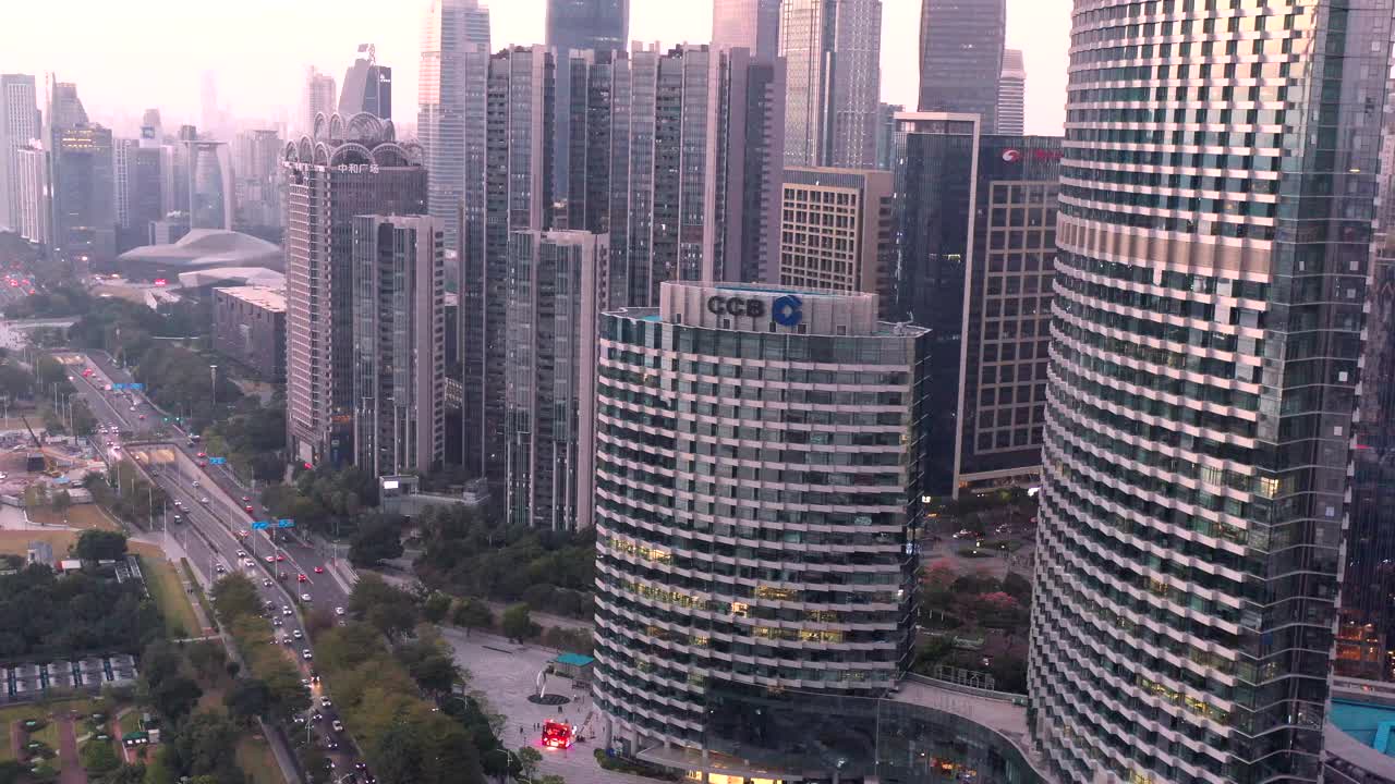 广州城市建筑视频下载