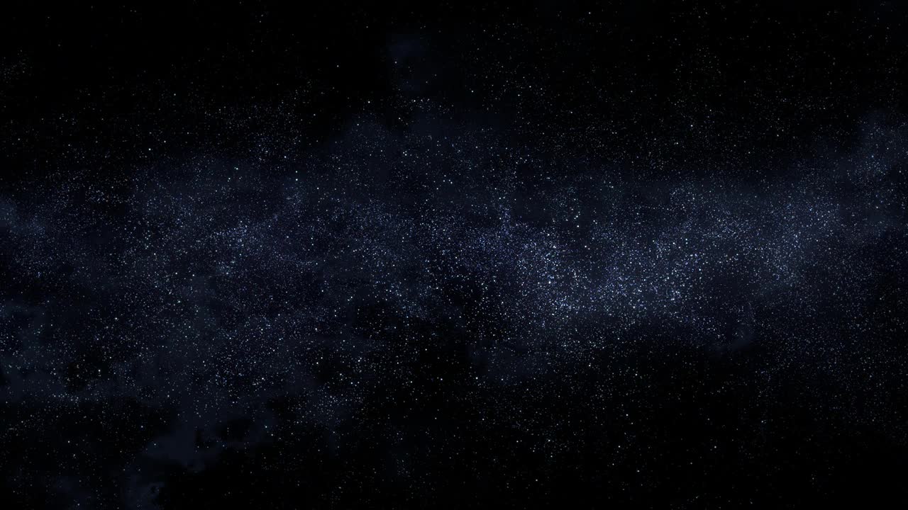 黑暗空间和明亮的星星背景飞行无缝动画视频下载