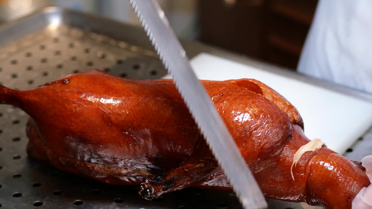 中国菜:烤鸭视频下载
