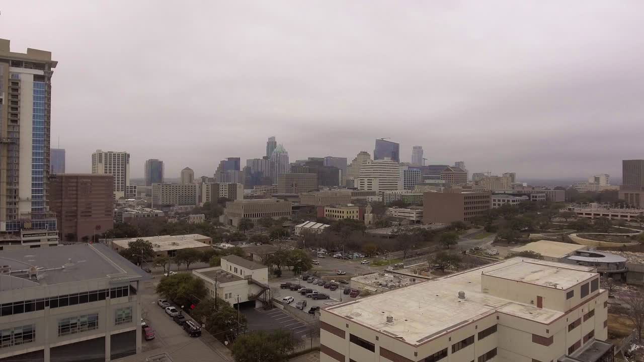 美国德克萨斯州奥斯汀市中心的建筑视频下载
