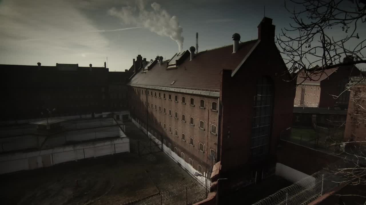 监狱在弗罗茨瓦夫视频素材