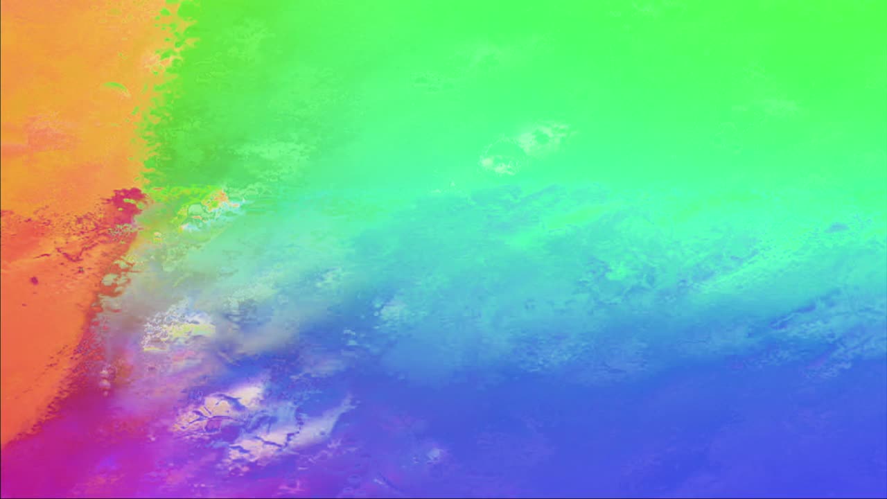 抽象散景怀旧梦幻的彩虹色背景视频素材