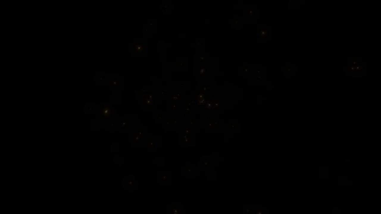 概念15-L1夜间发光的萤火虫飞行视图视频素材