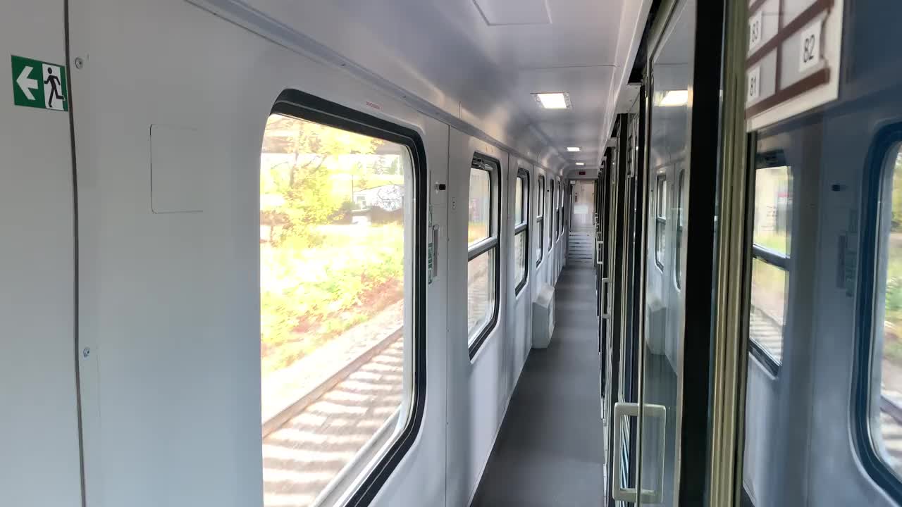火车车走廊视频下载