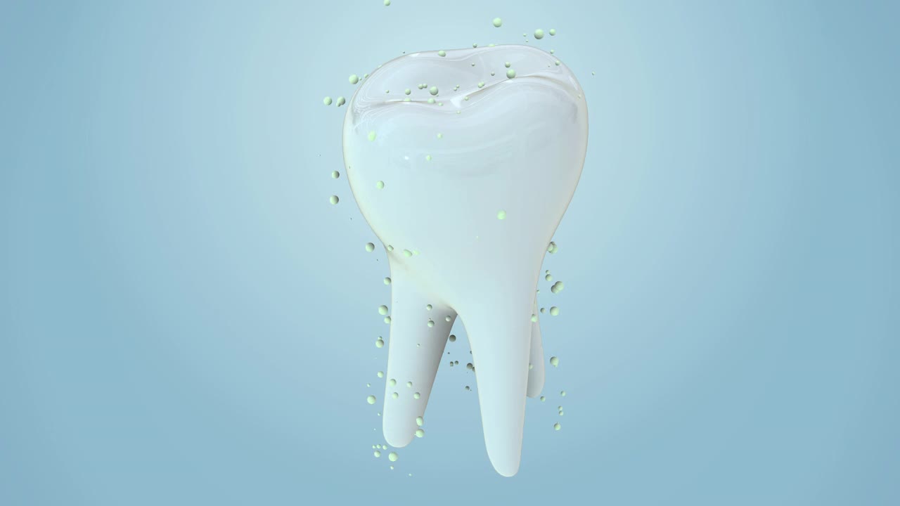 牙科保健概念视频素材