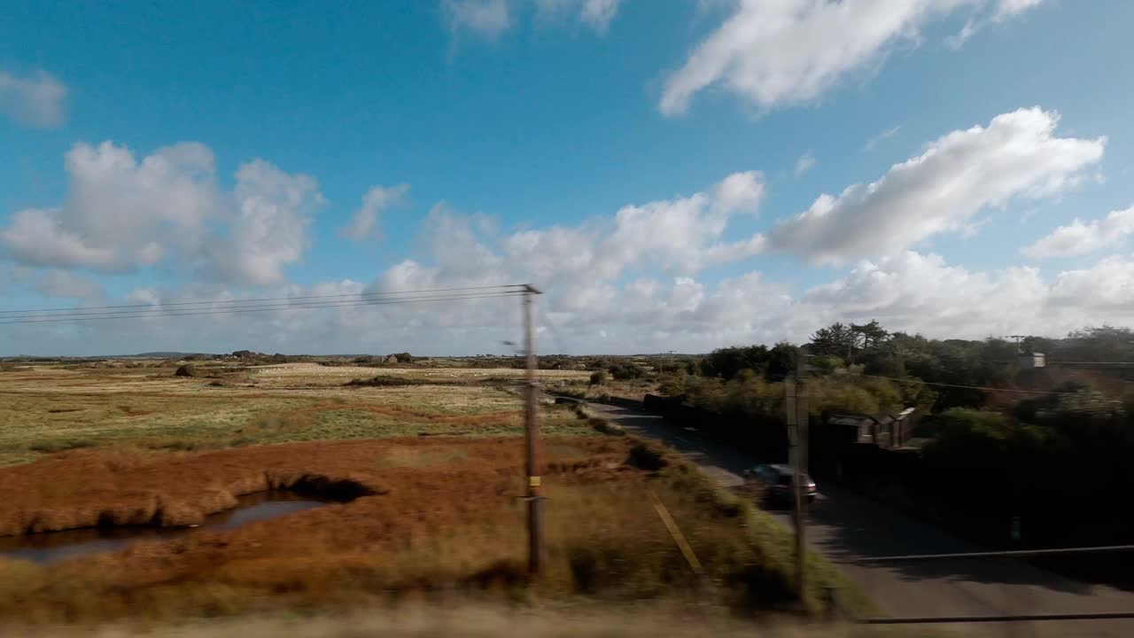 英国威尔士的安格尔西乡村视频素材