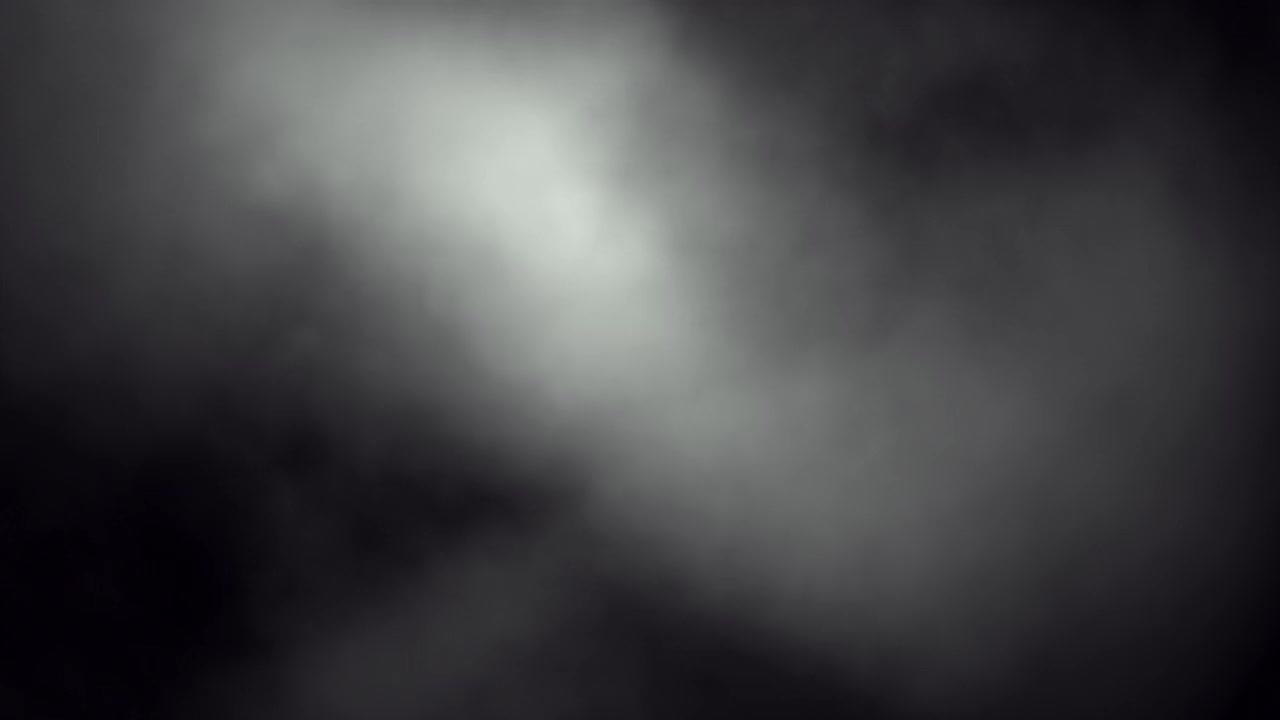 螺旋滚动的幽灵烟雾团无缝背景回路。视频下载
