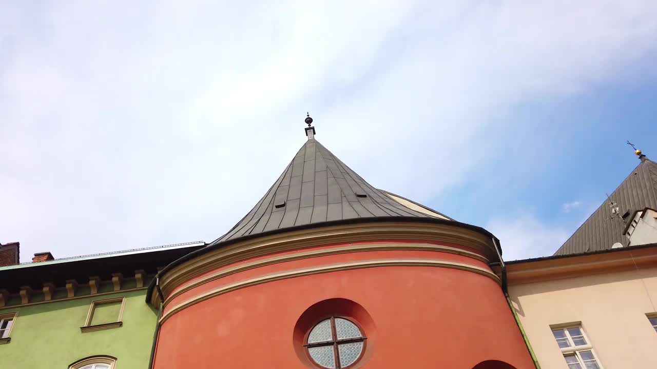 波兰的克拉科夫老城视频下载