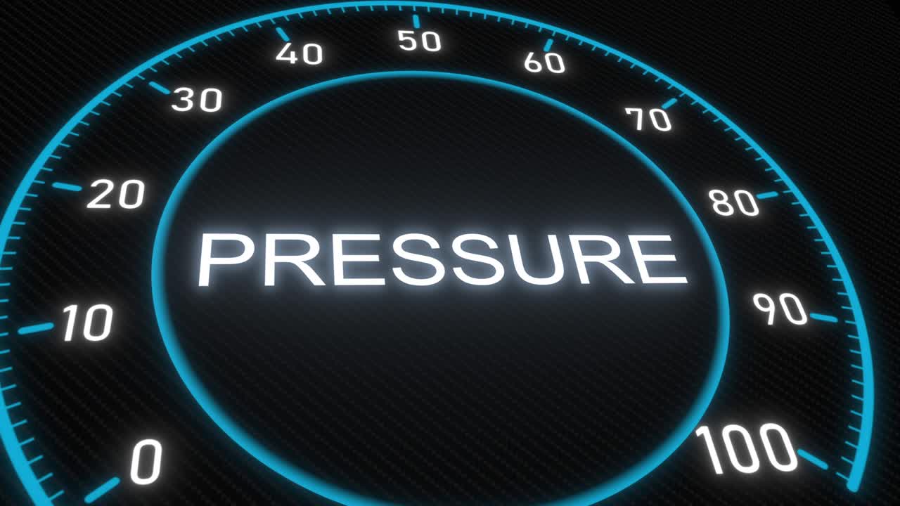 未来压力计或指示器视频下载