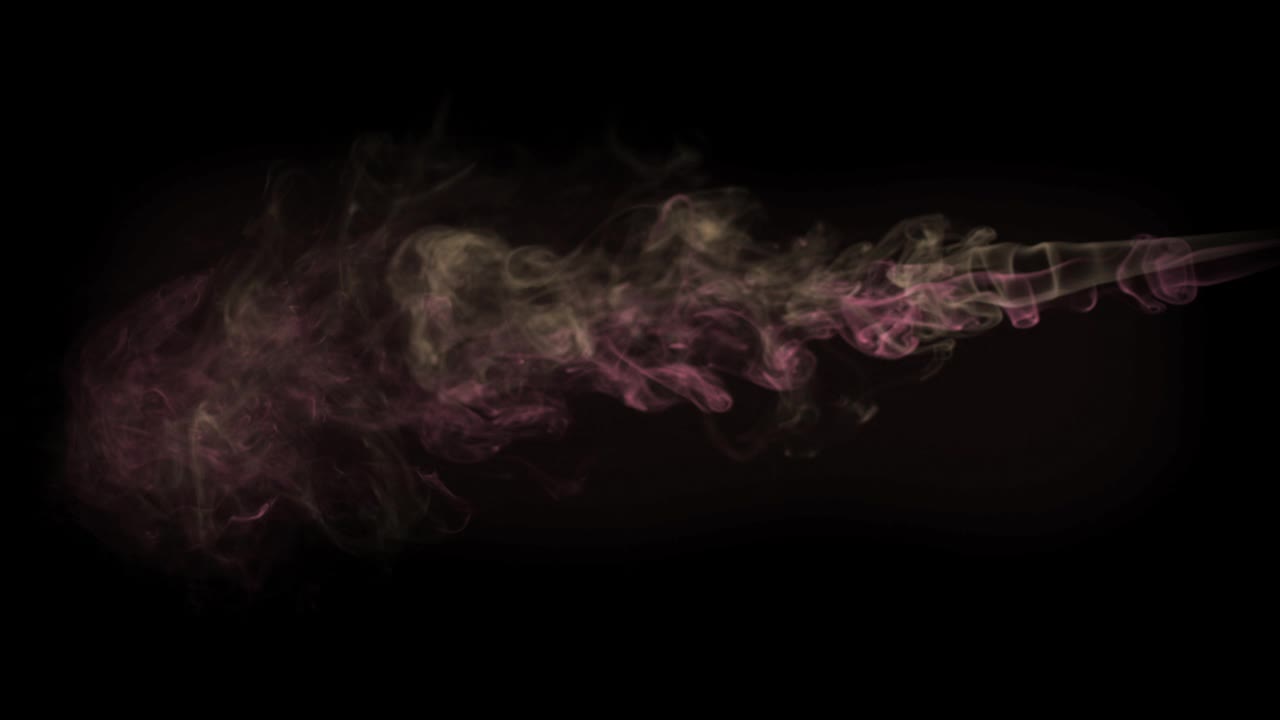 4k彩色雾和烟雾效果视频素材