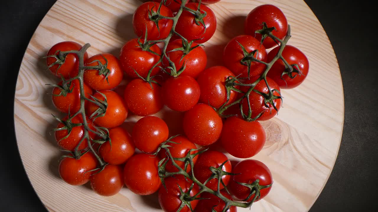 新鲜的番茄视频素材
