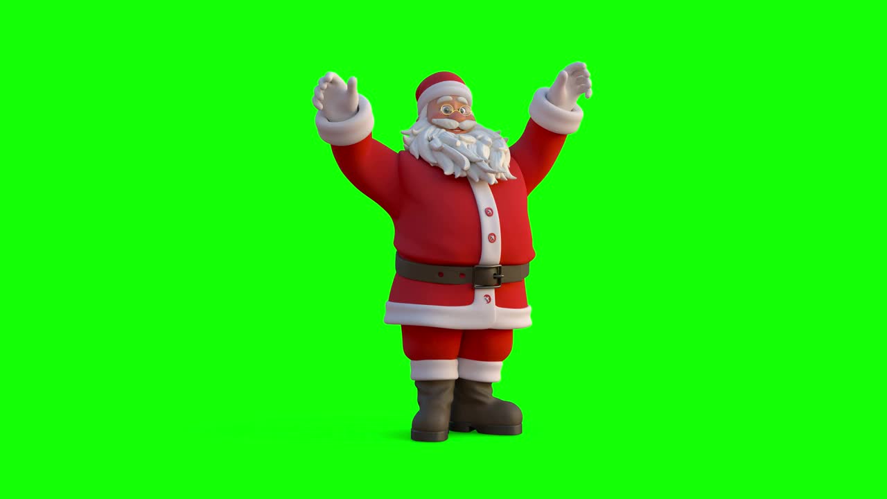 圣诞老人舞蹈动画视频下载
