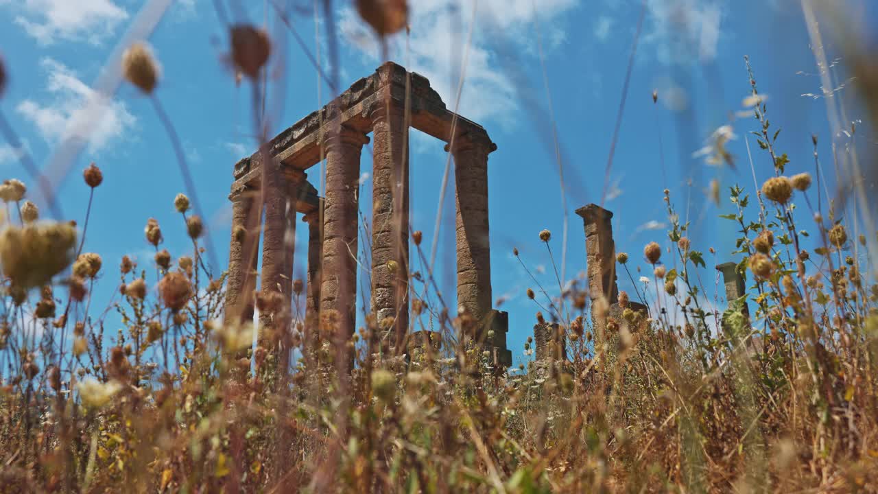 意大利撒丁岛的安塔斯神庙。视频下载