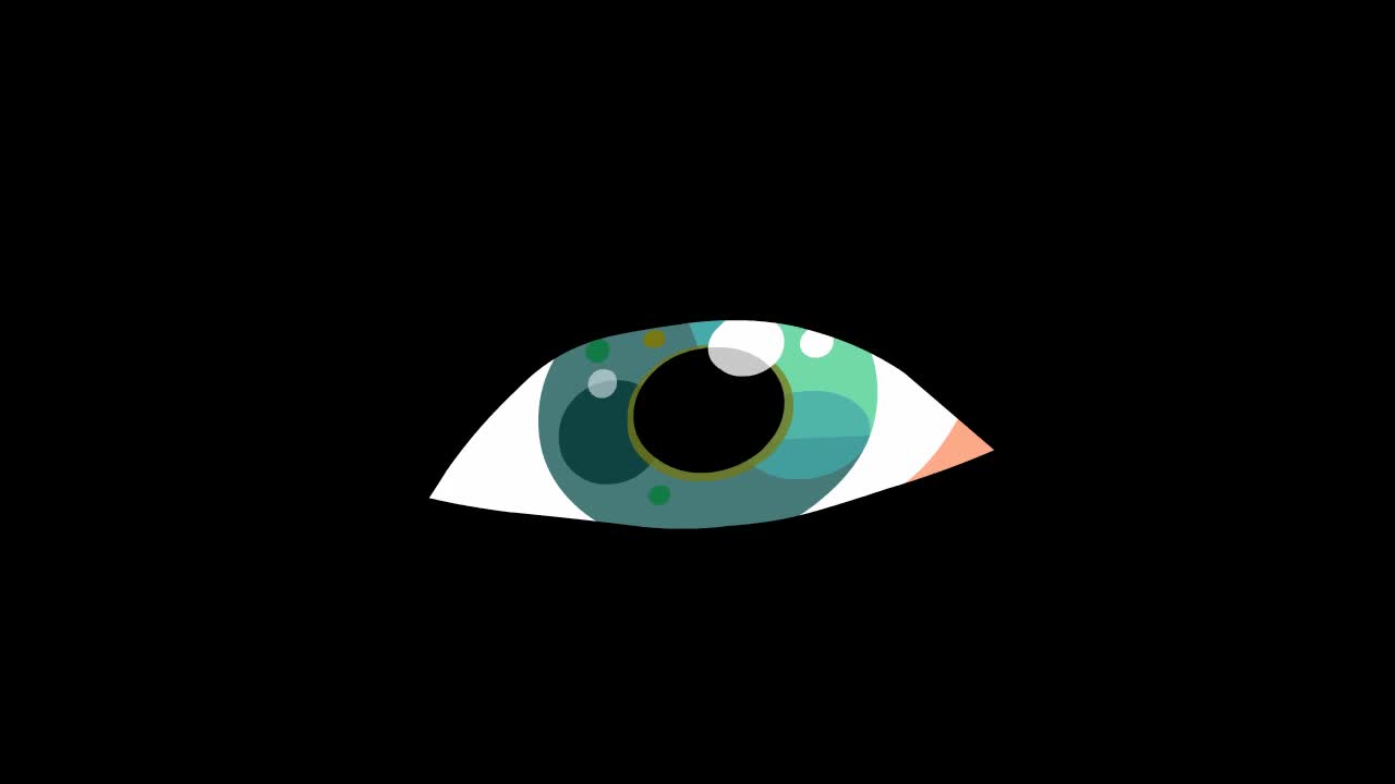 眨眼的动画视频下载