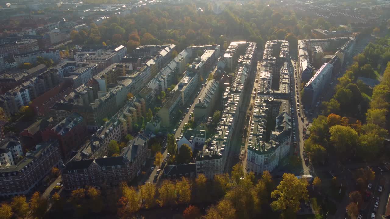 哥本哈根市容:Nørrebro视频素材