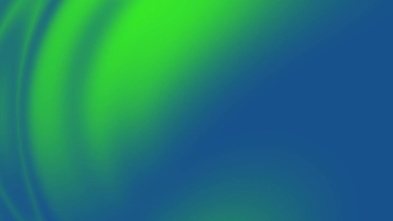 4K运动抽象波Blob运动梯度曲线绿色蓝色流体背景视频下载