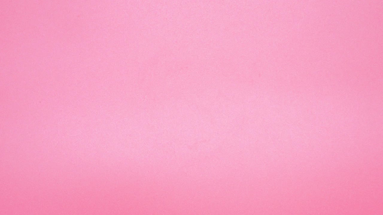 4k定格动画甜甜圈咬粉红色背景视频下载