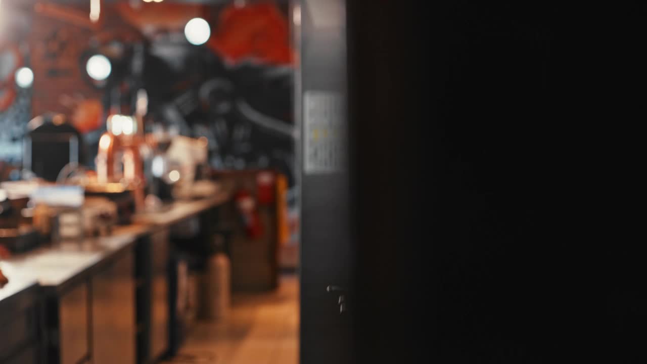 一个空厨房的4k视频视频素材