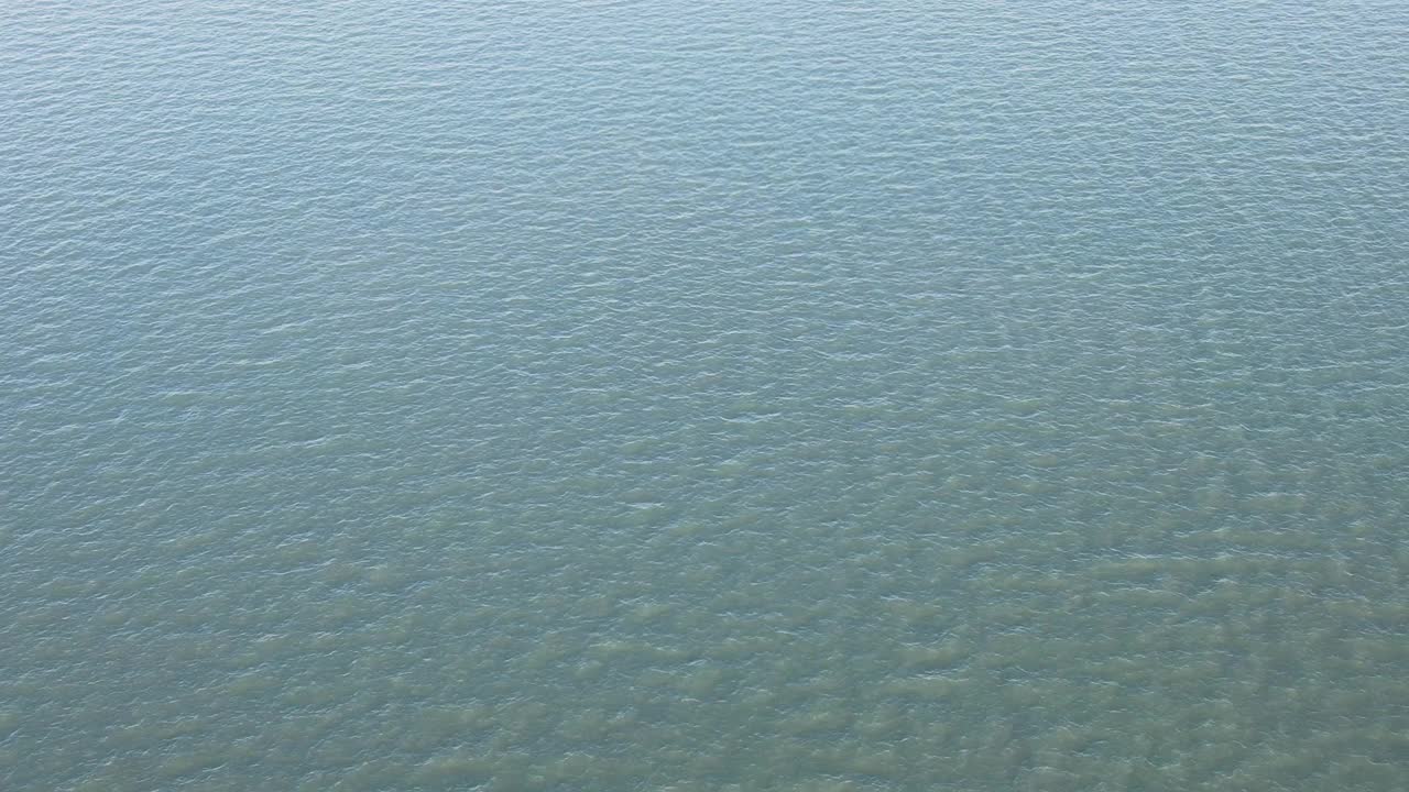 大海的鸟瞰图视频素材