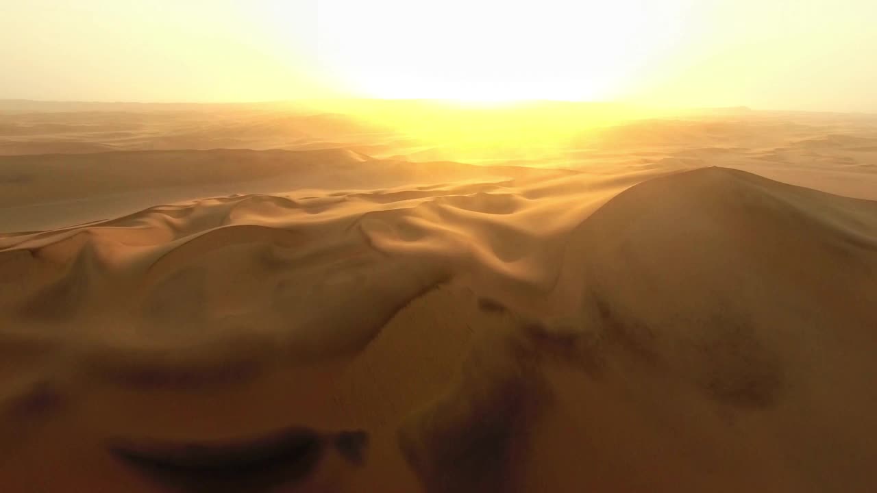 广阔的沙漠视频下载