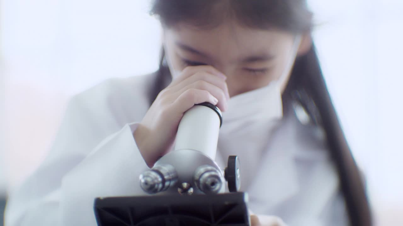 女科学家，第一代视频素材