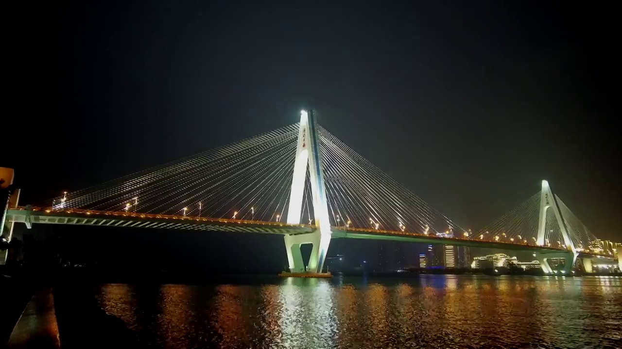 海口世纪大桥，海南视频素材