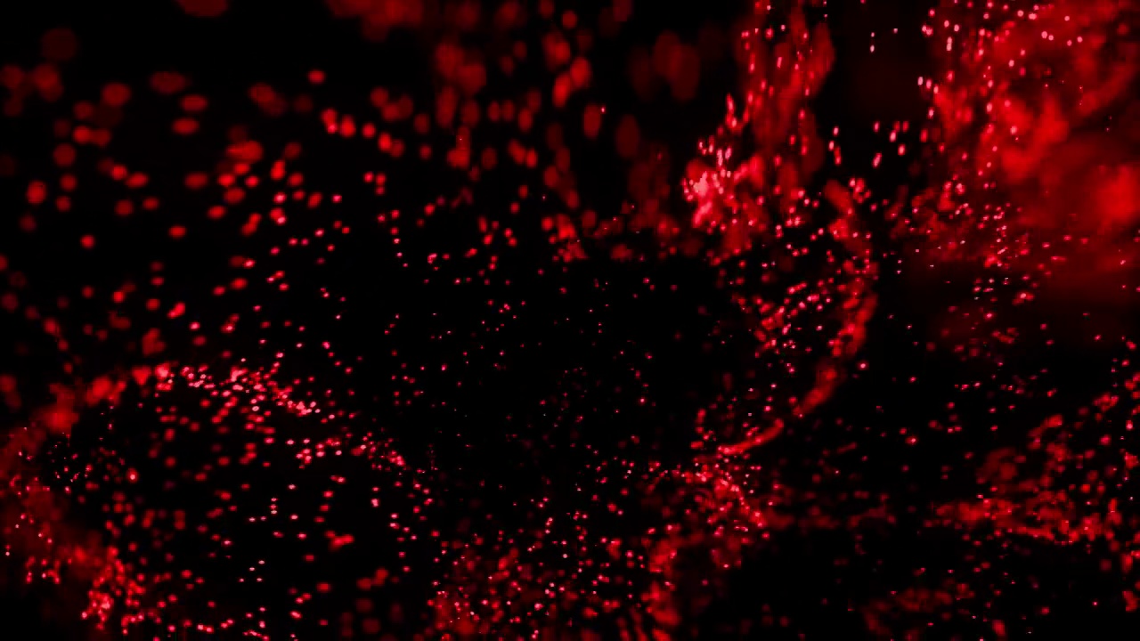 优雅的粒子波抽象的背景红色视频下载