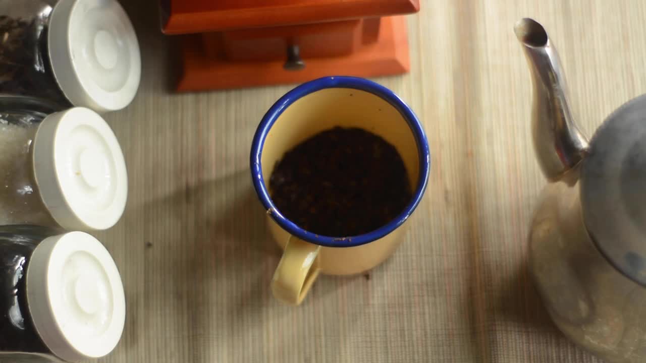 煮一杯咖啡视频素材