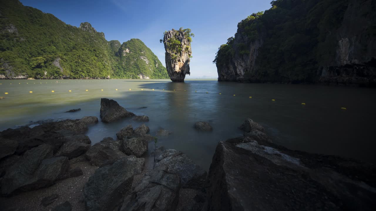 泰国攀牙国家公园，4K阳光延时拍摄。视频下载