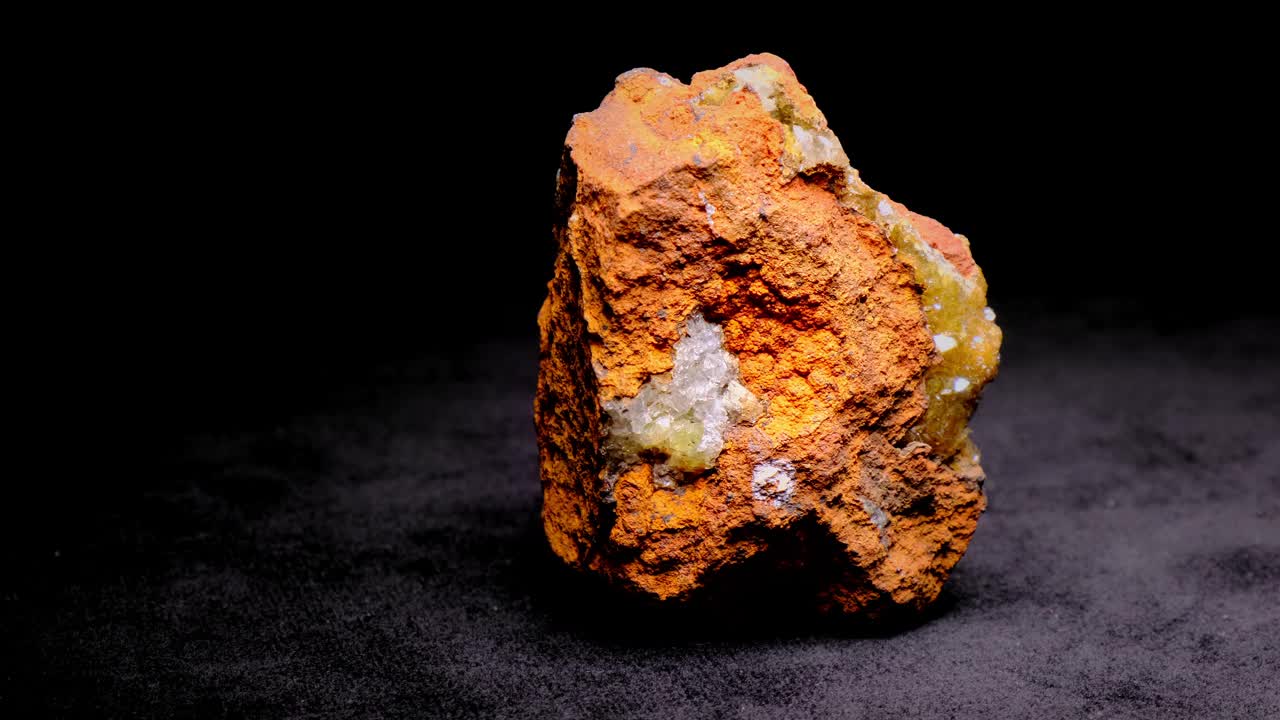 矿物石视频素材
